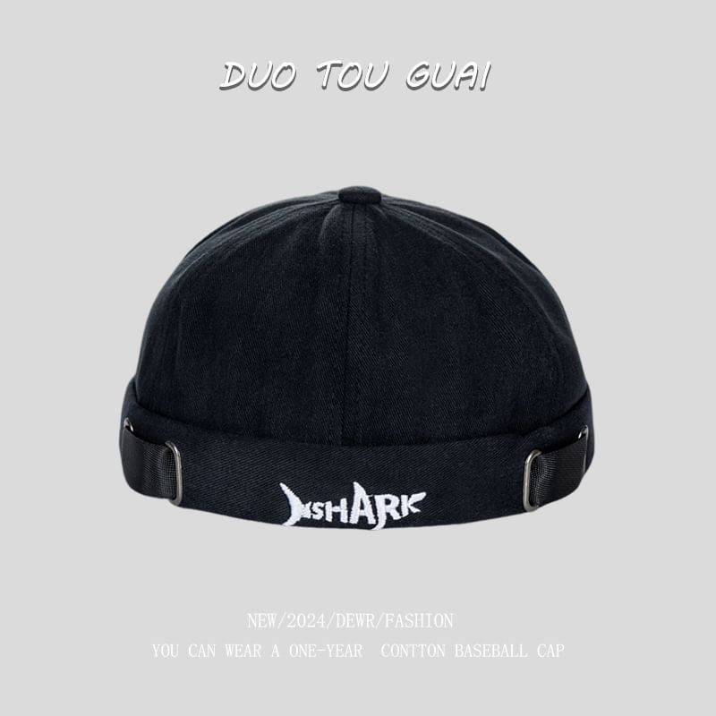 Hat Embroidered Brimless Lettering