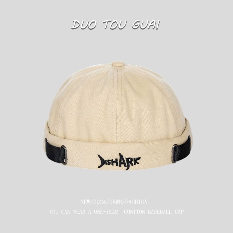 Hat Embroidered Brimless Lettering