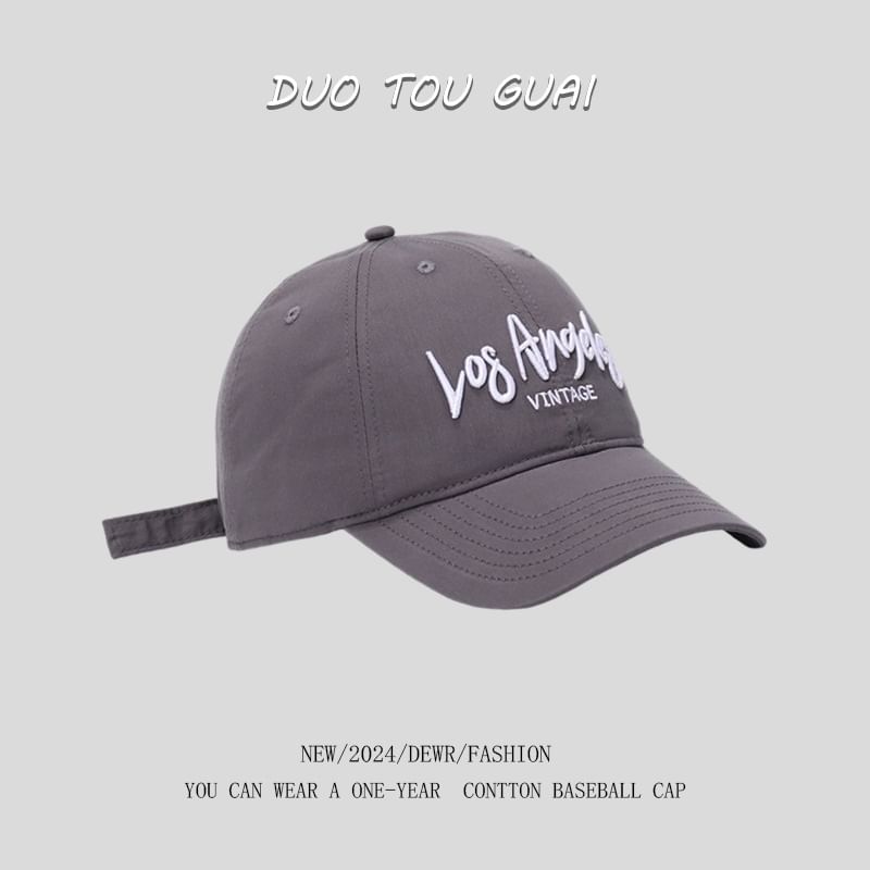 Embroidered Baseball Lettering Cap