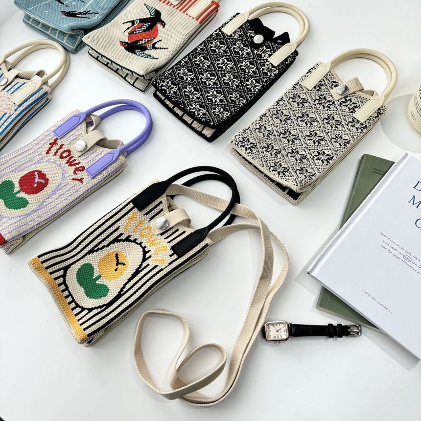 Knit Crossbody Bag