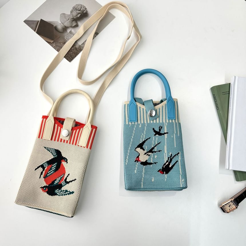Knit Crossbody Bag