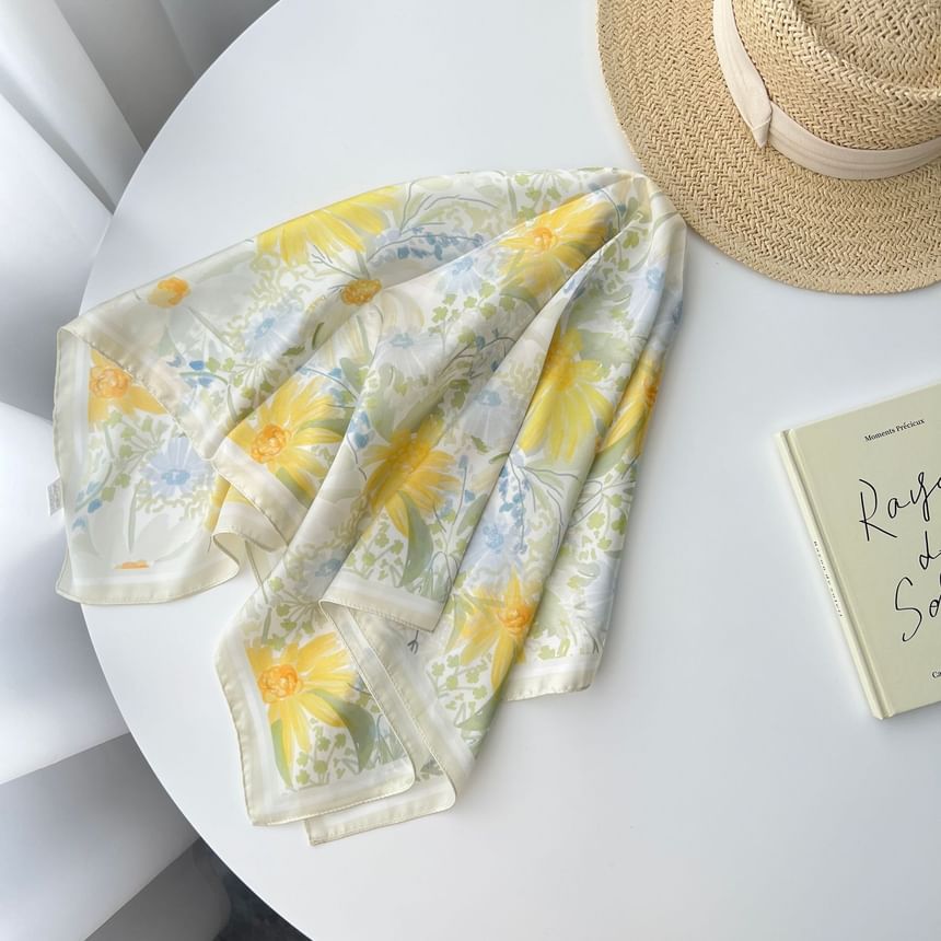 Print Neckerchief Floral