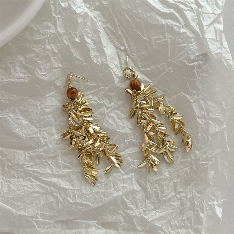Wheat Chandelier Alloy Earring
