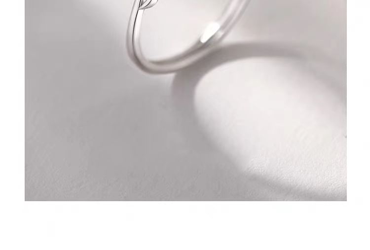 Wave Sterling Silver Open Ring