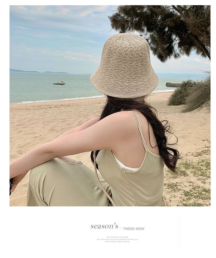 Plain Crochet Cloche Hat