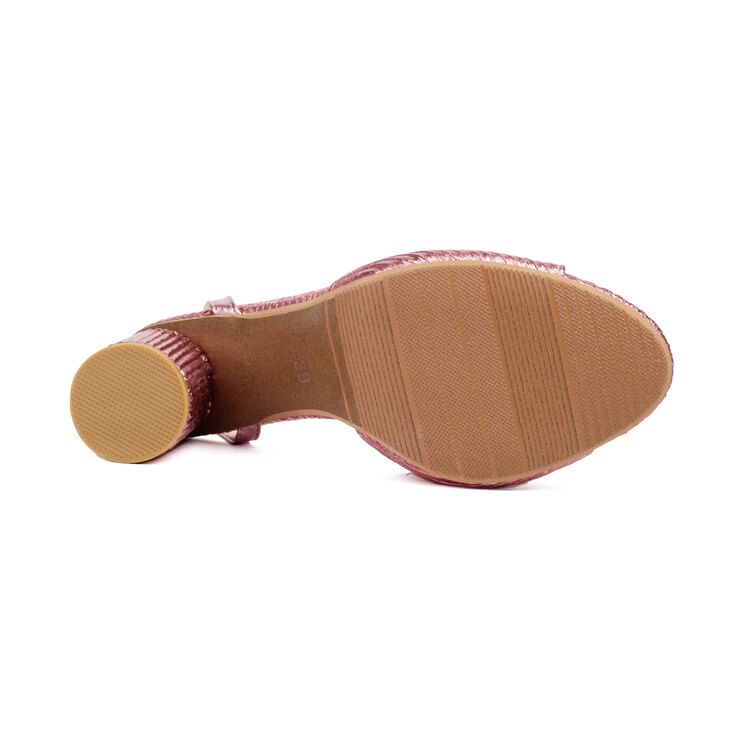 Heel Sandals Ankle High Strap