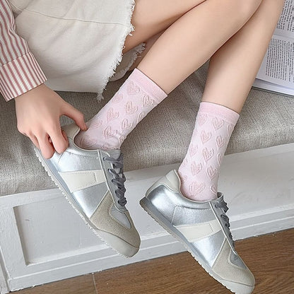 Heart Patterned Socks