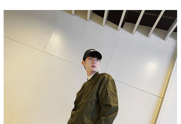 Carryall Bag Plain Leather Faux