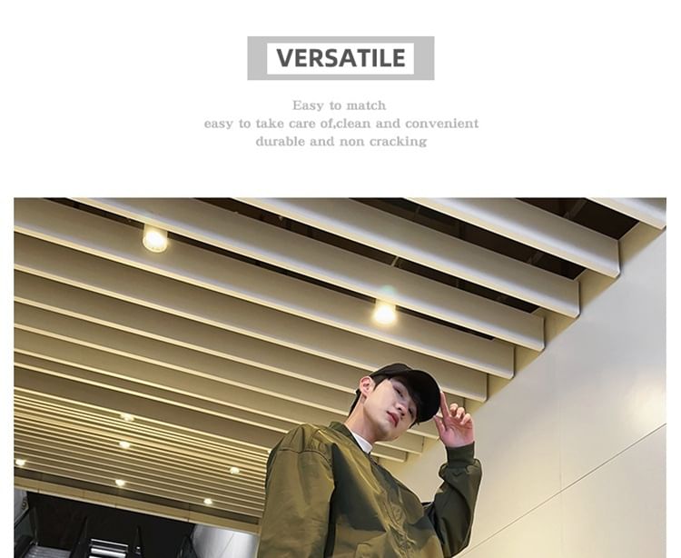 Carryall Bag Plain Leather Faux