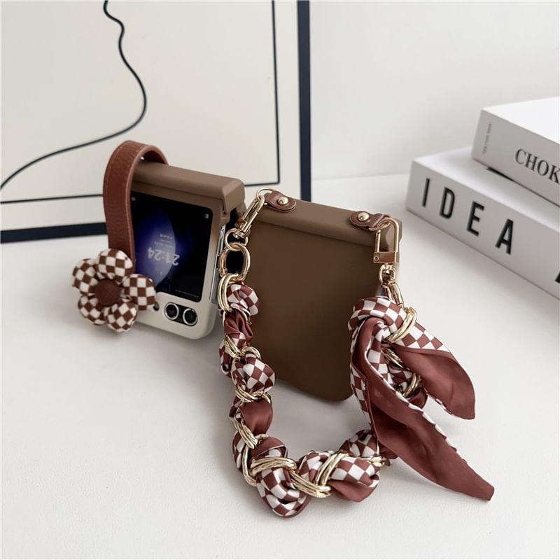 Checker Strap Phone Case