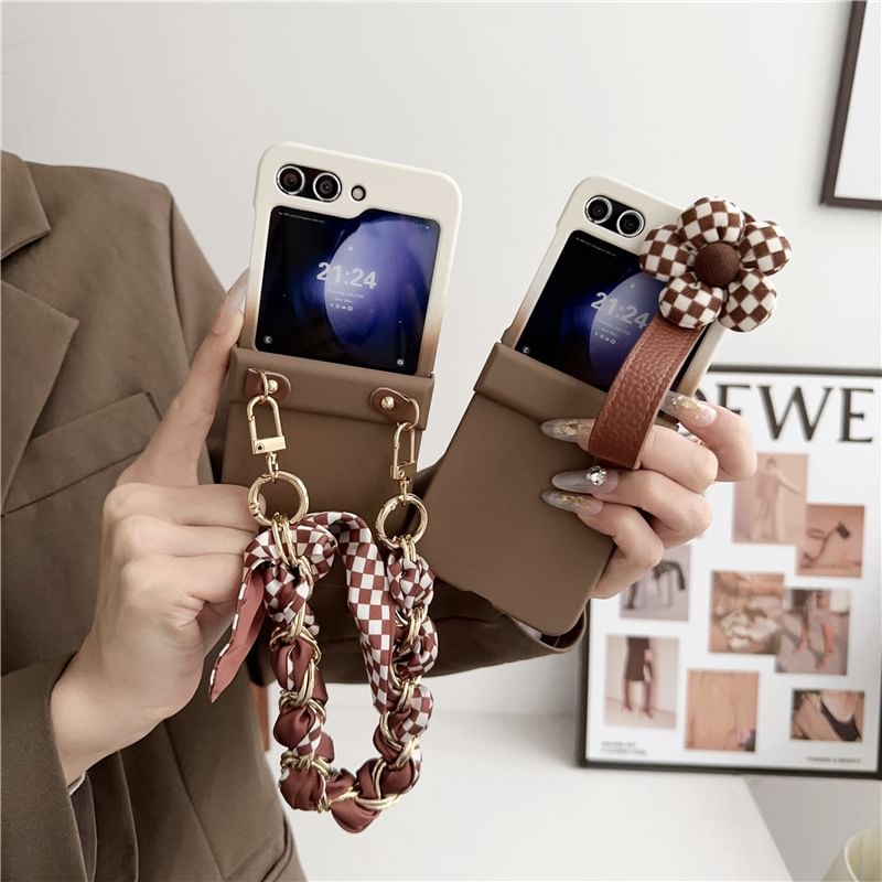 Checker Strap Phone Case