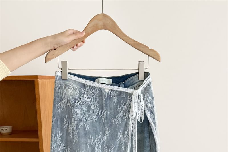 Skirt Apron Half Lace