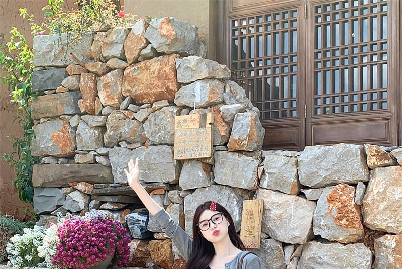 Dress / Mini Melange Floral Spaghetti Crop Strap A-Line Cardigan