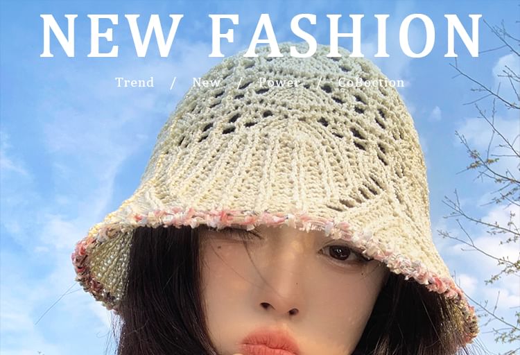 Fringed Straw Hat