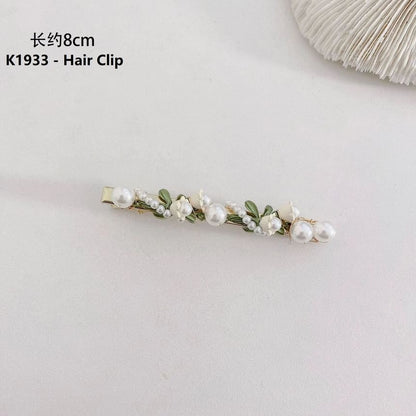 Flower Faux Pearl Hair Claw / Headband / Hair Clip / Necklace / Bracelet