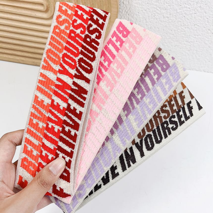 Lettering Head Band