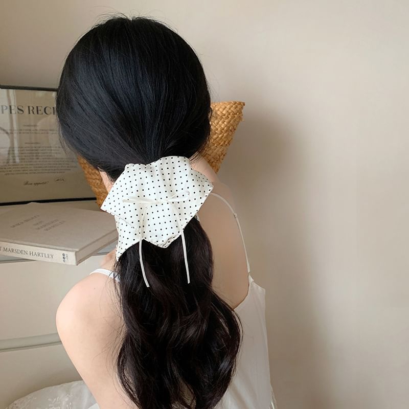 Band Lace Ribbon Trim Dotted Hair