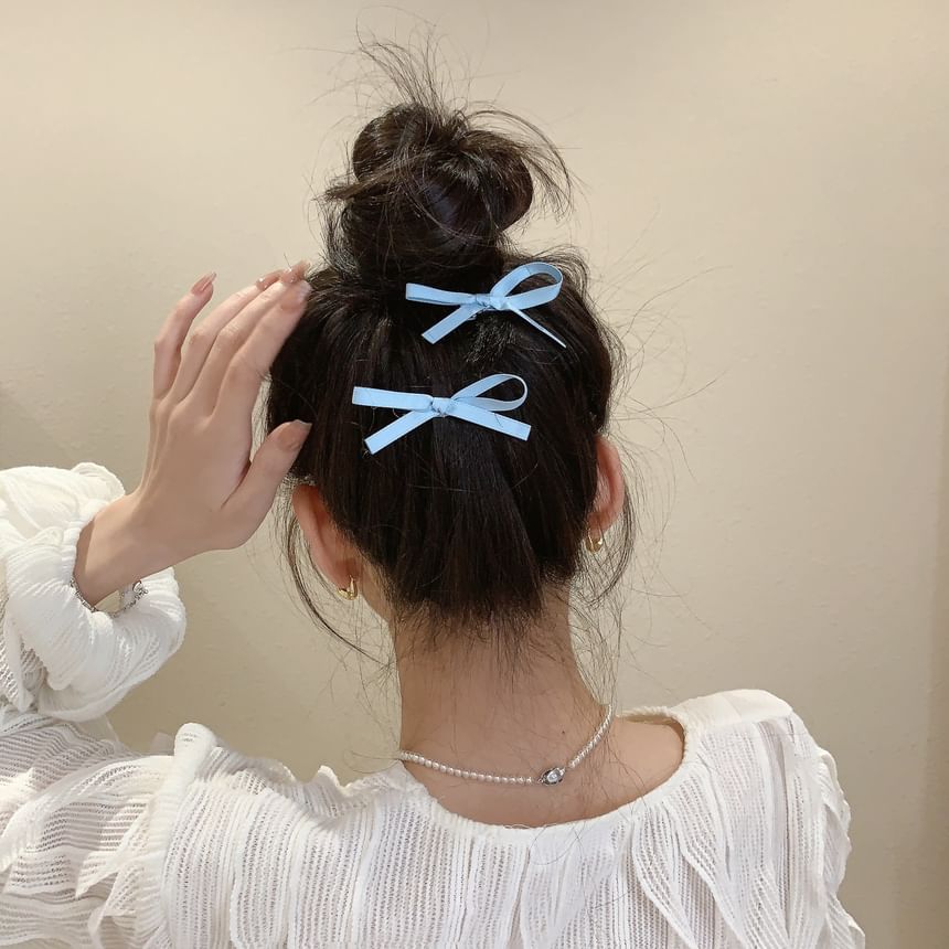 Set of 3: Ribbon Hair Clip