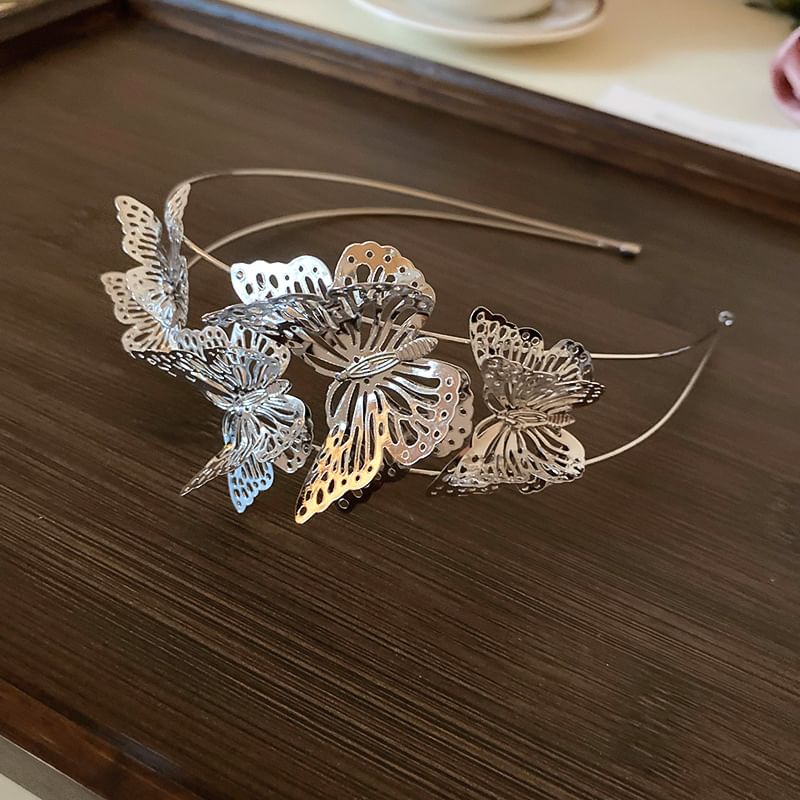 Butterfly Headband Alloy