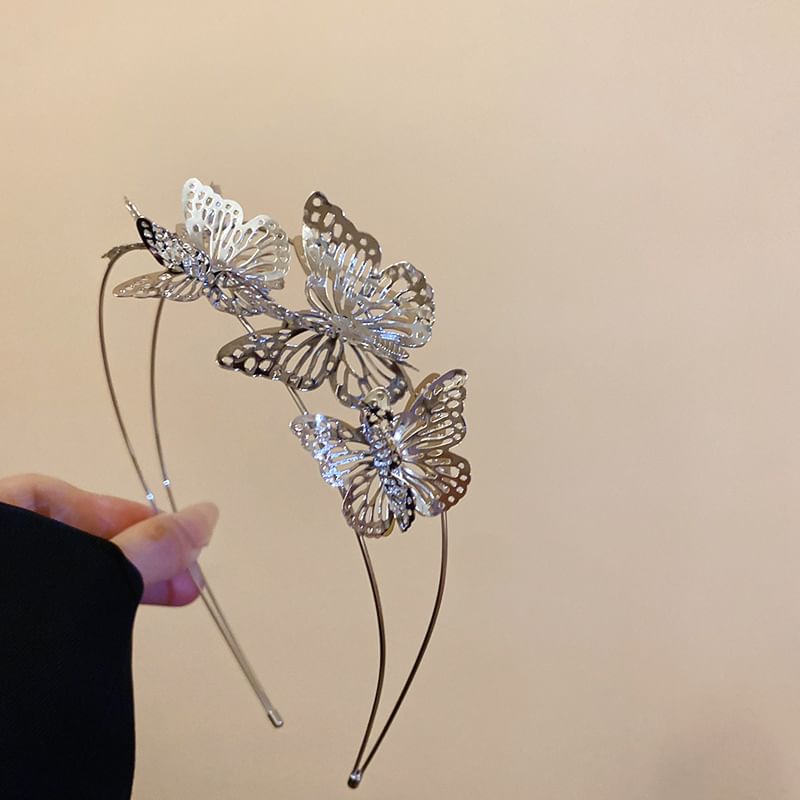 Butterfly Headband Alloy