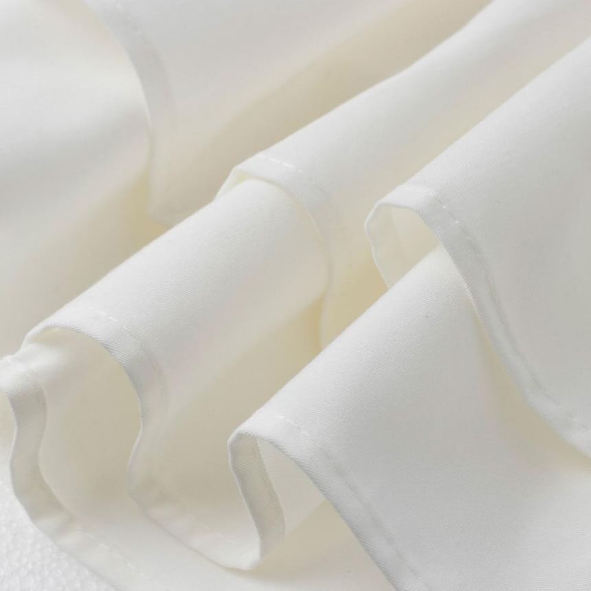 Rise Mini A-Line High Rhinestone Skirt Plain