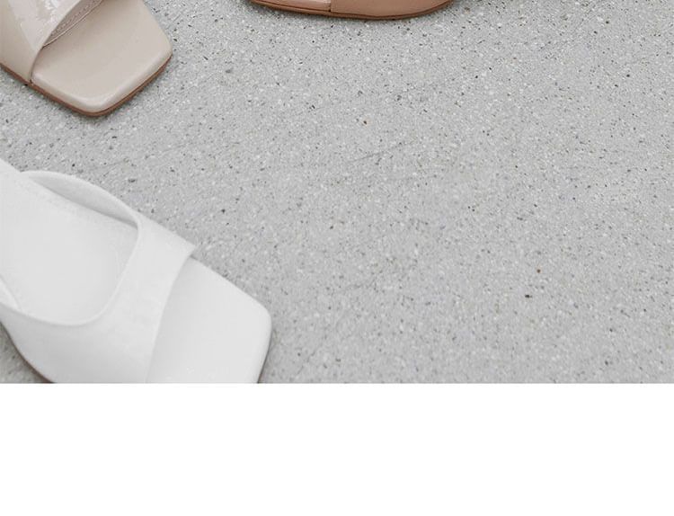 Sandals High Slide Heel