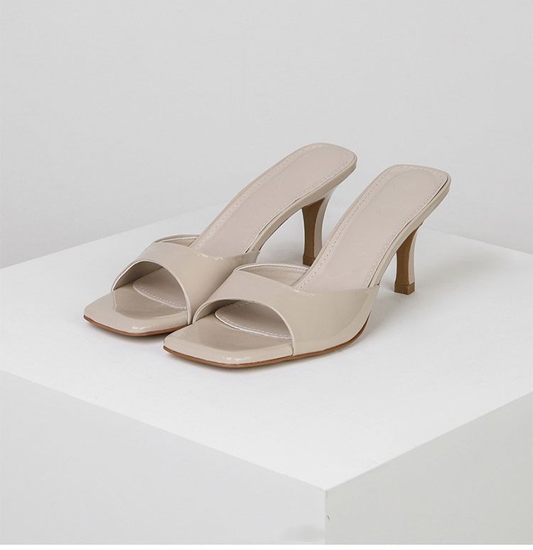 Sandals High Slide Heel