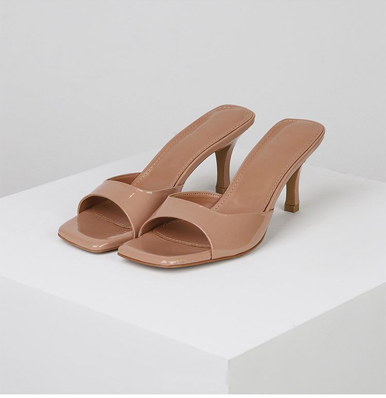 Sandals High Slide Heel