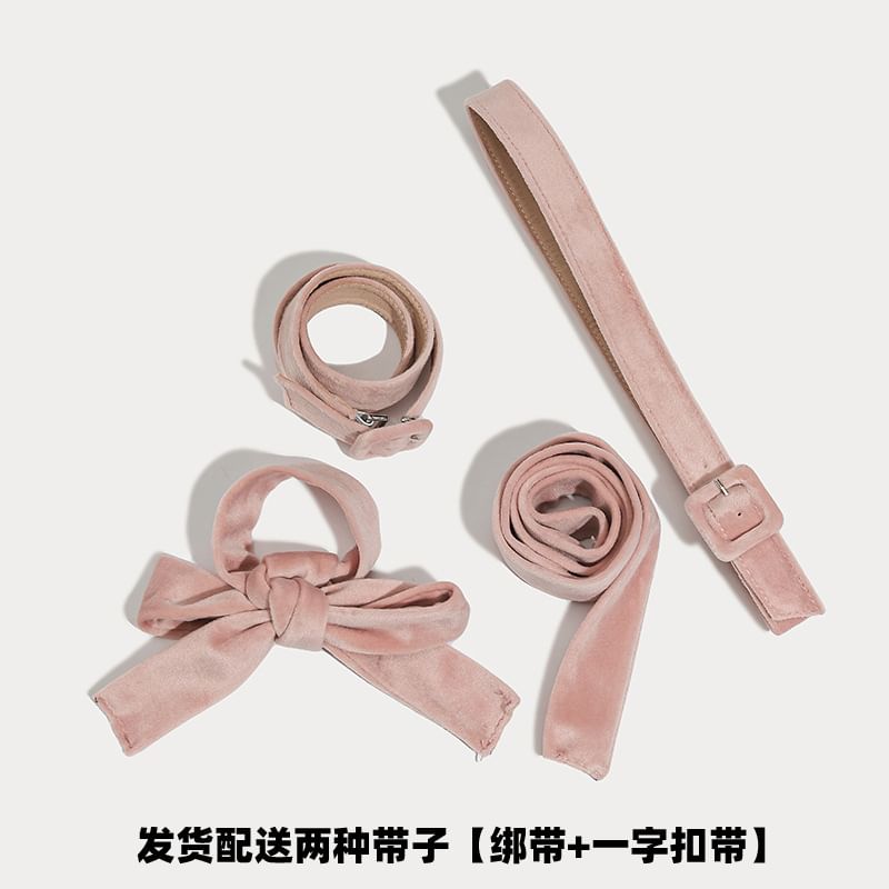 Block Platform Sandals Heel Lace Up