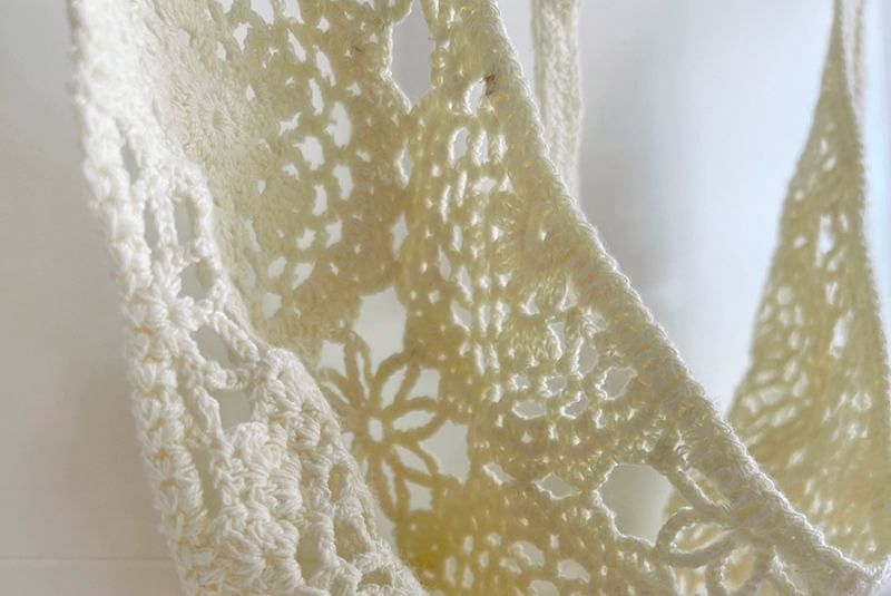 Knit Headkerchief Plain Crochet