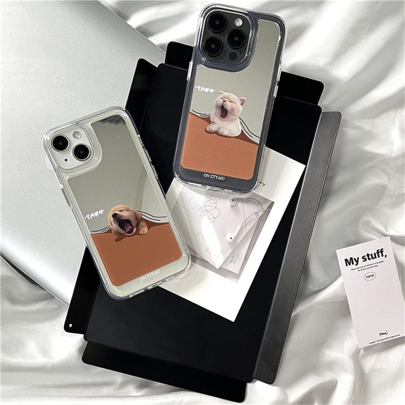 Animal Mirrored Phone Case