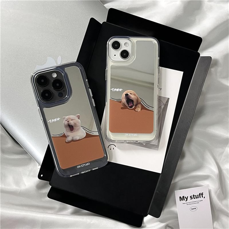 Animal Mirrored Phone Case