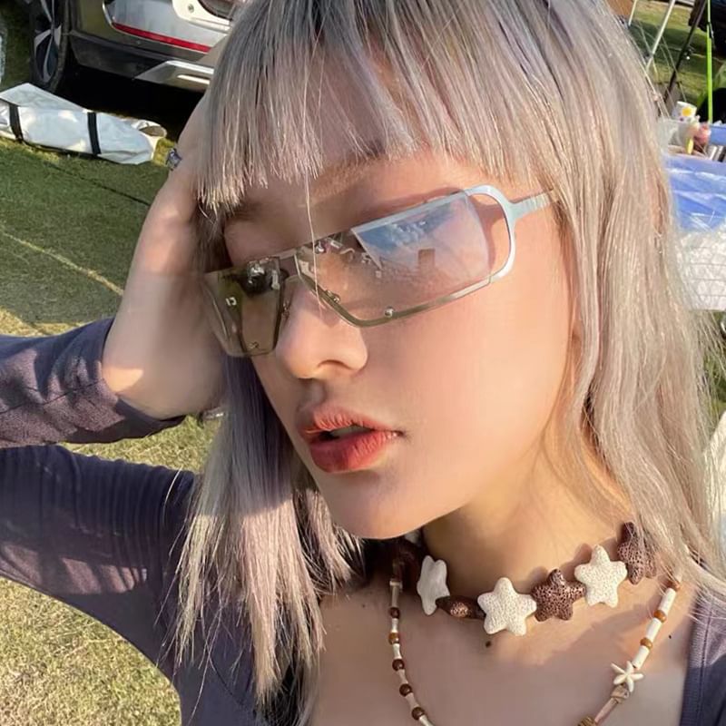 Frame Metallic Sunglasses