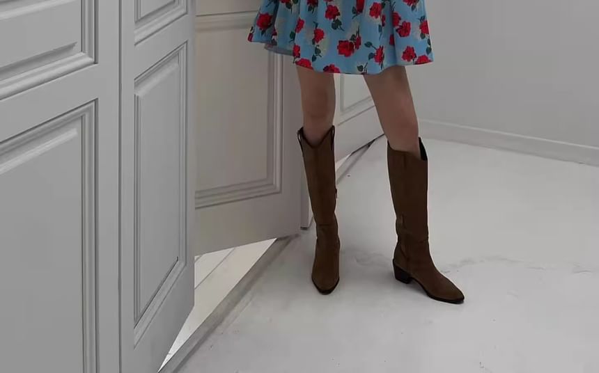 Sleeveless Mini Floral Sundress