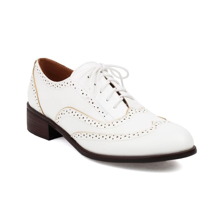 Brogue Shoes Lace-Up Oxford