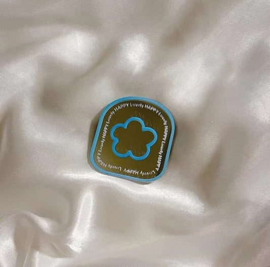 Cartoon Acrylic Mirror Adhesive Phone Case Sticker