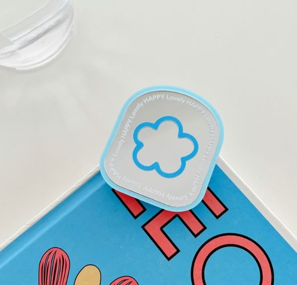 Cartoon Acrylic Mirror Adhesive Phone Case Sticker