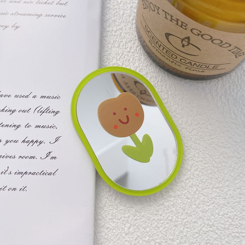 Cartoon Acrylic Mirror Adhesive Phone Case Sticker