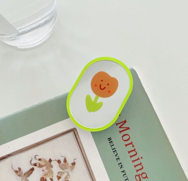 Cartoon Acrylic Mirror Adhesive Phone Case Sticker