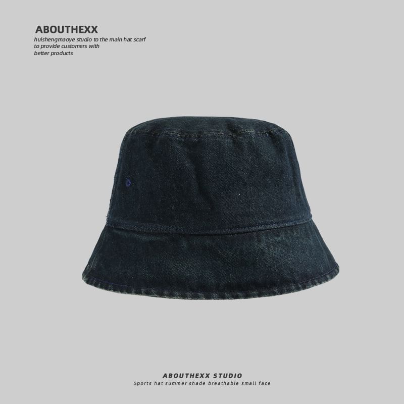 Bucket Denim Hat
