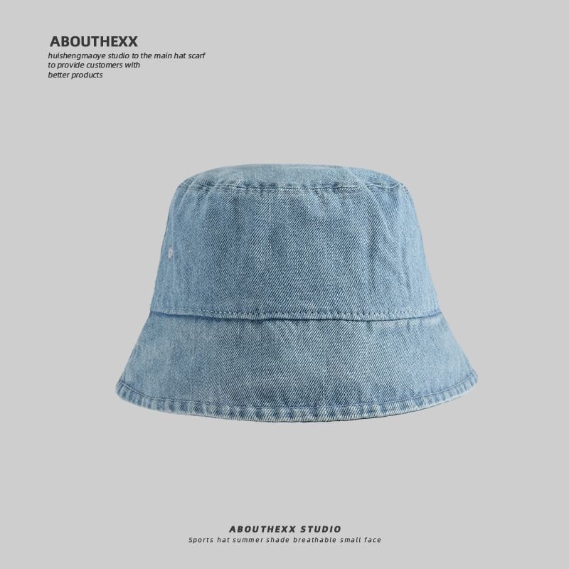 Bucket Denim Hat