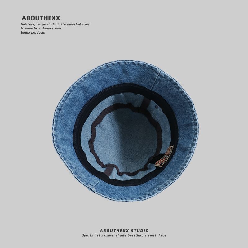 Bucket Denim Hat