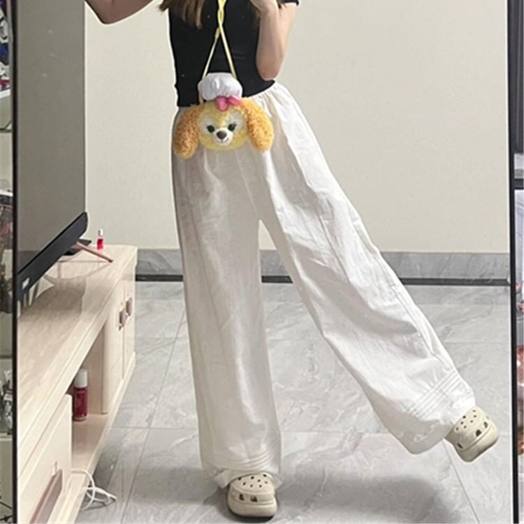 High Rise Wide Leg Pants