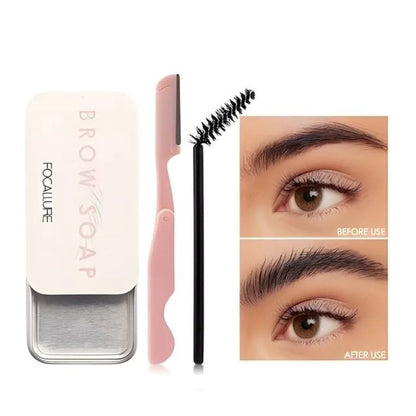 Brow Styling Soap with Brush & Knife