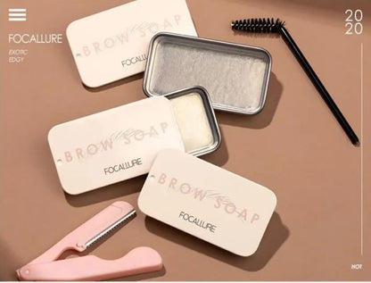 Brow Styling Soap with Brush & Knife