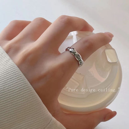 Metallic Open Ring