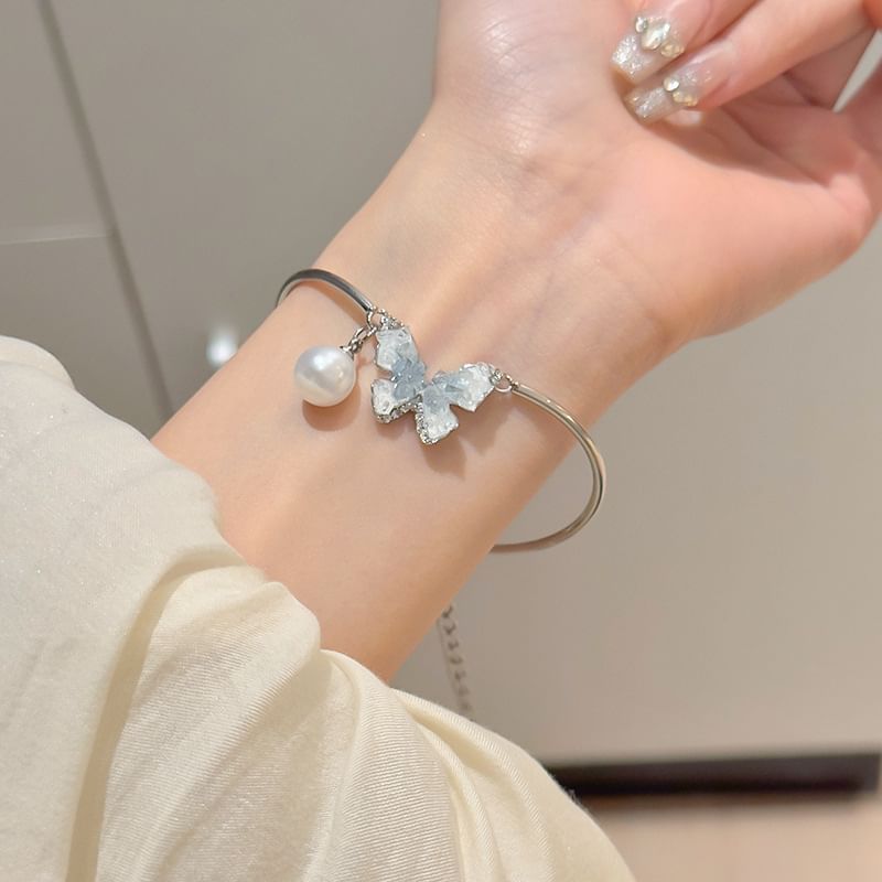 Designs) / Faux Bracelet Crystal (Various Alloy Butterfly Necklace