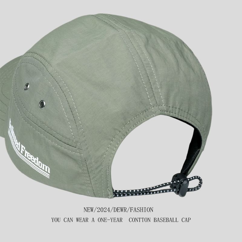 Baseball Lettering Cap Embroidered