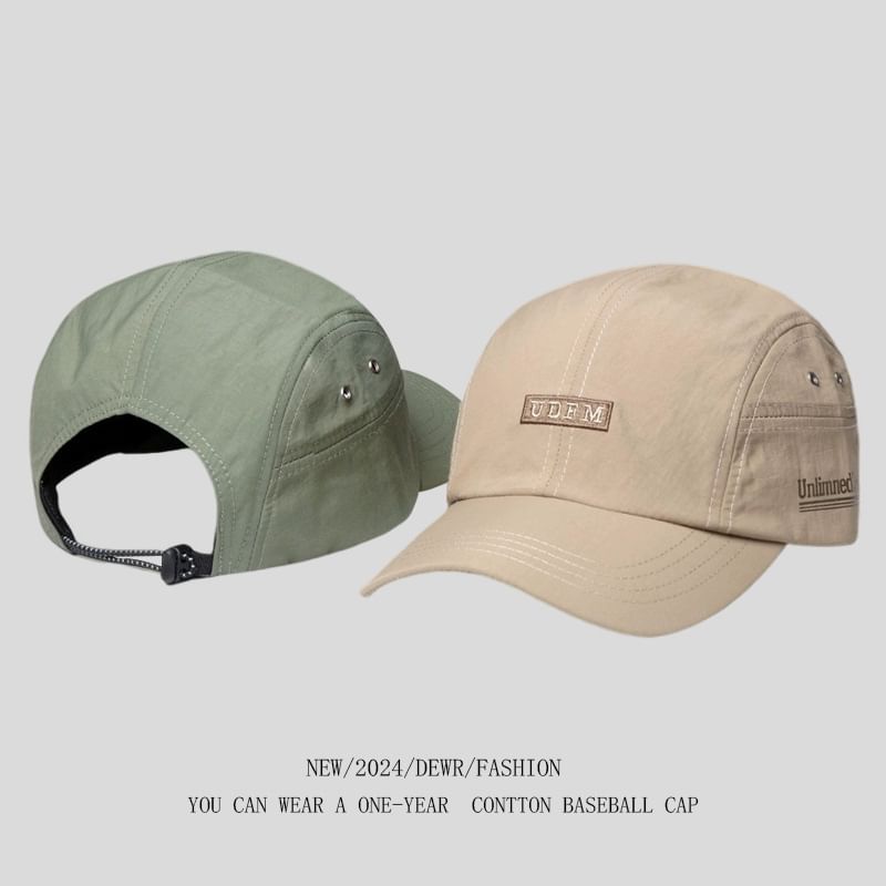 Baseball Lettering Cap Embroidered