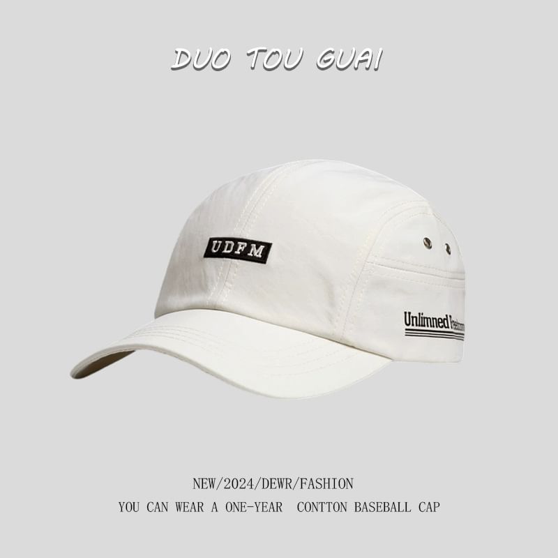 Baseball Lettering Cap Embroidered